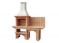 Ref. 250 - 226 cm x 57 cm x 220 cm, CxLxA | Grelhador 60 cm x 40 cm, CxL | 850 kg